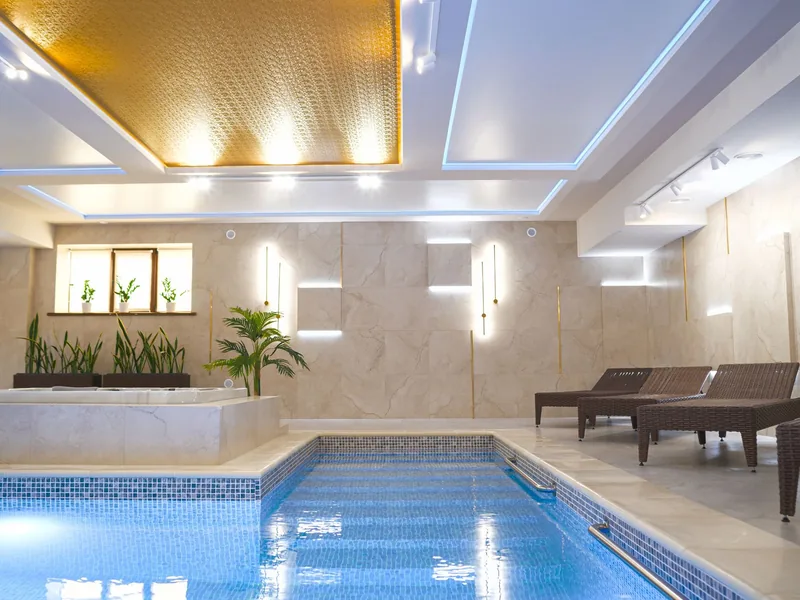 Piscina a medida de diseño — construcción de piscinas Aqua Nordic